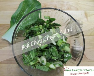 Bok Choy Salad Recipe Renegade