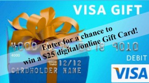 $25 Visa Gift Card MHC Recipe Renegade