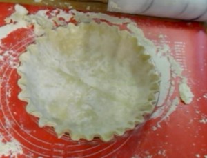 One Crust Fluted Pie
