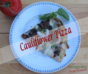 Cauliflower Mushroom Pizza MHC RR
